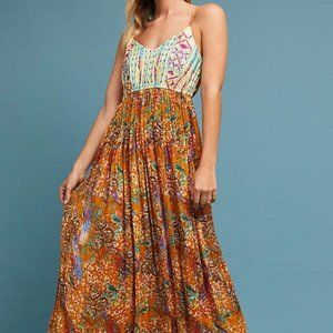 Anthropologie Parkland Maxi Dress Spring / Summer!